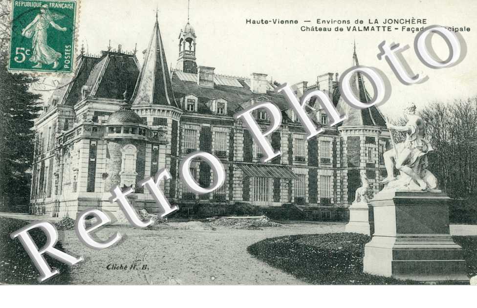 le Chateau de Valmatte, la Facade Principale