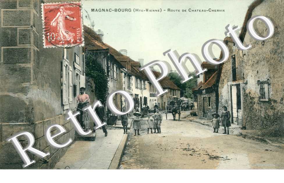 la Route de Chateau-Chervix