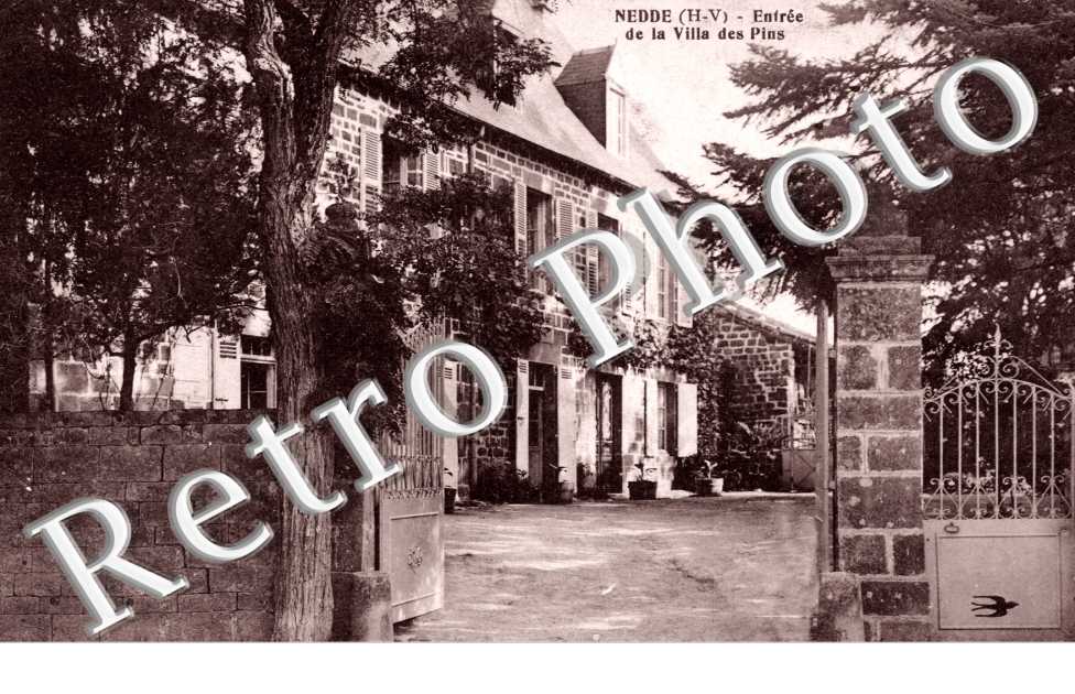 Entree de la Villa des Pins