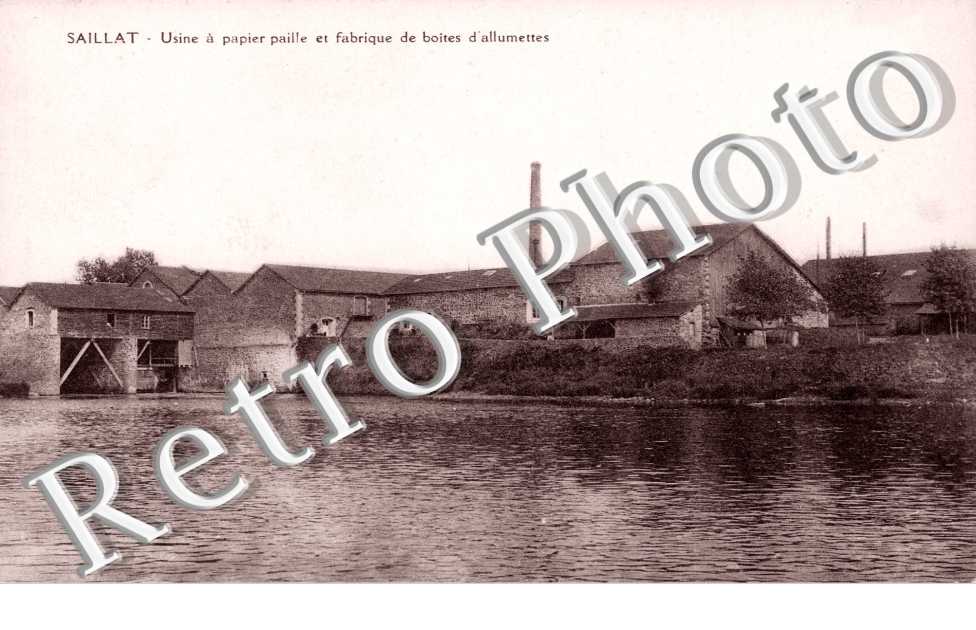Usine a Papier Paille et Fabrique de Boites d'Allumettes
