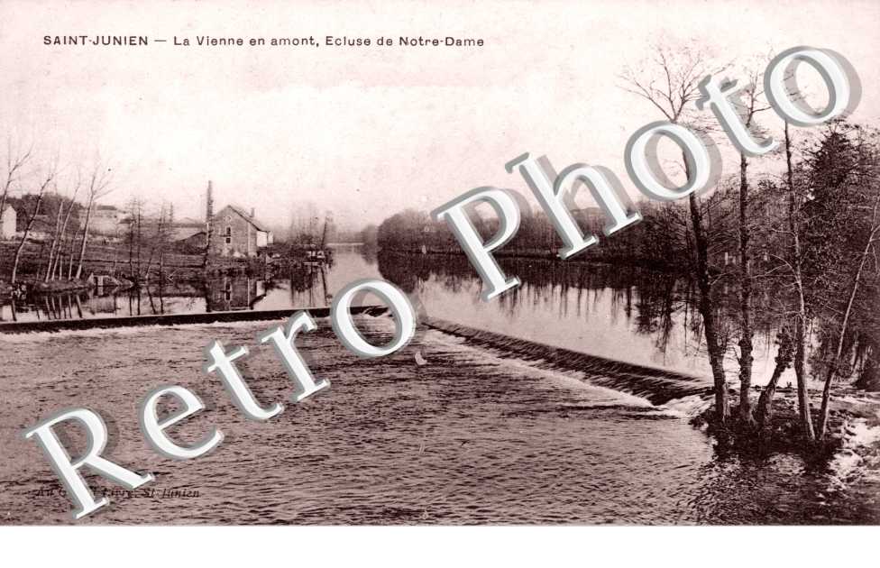 la Vienne en amont, Ecluse de Notre-Dame