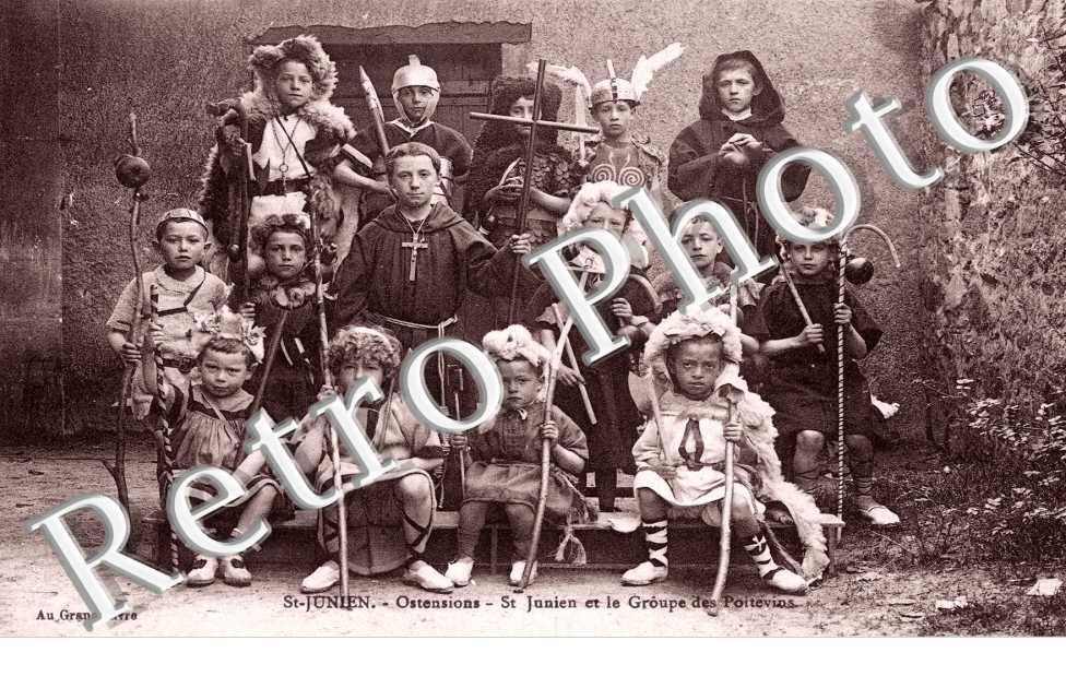 Fetes des Ostensions, Saint-Junien et le Groupe des Poitevins