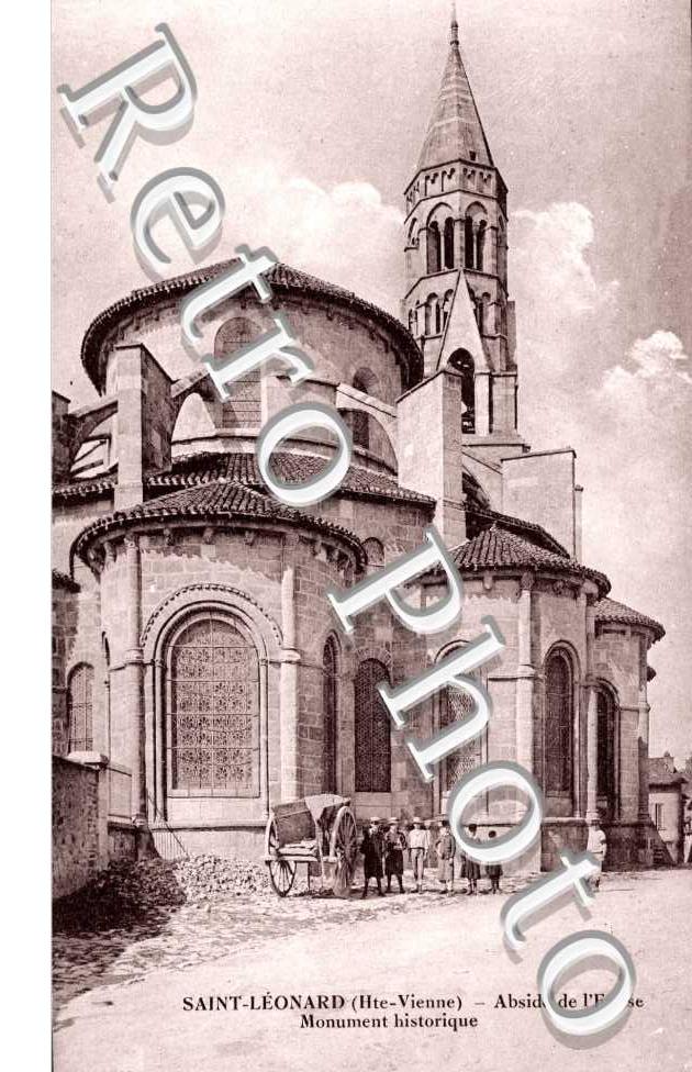 l'Abside de l'Eglise, le Monument Historique