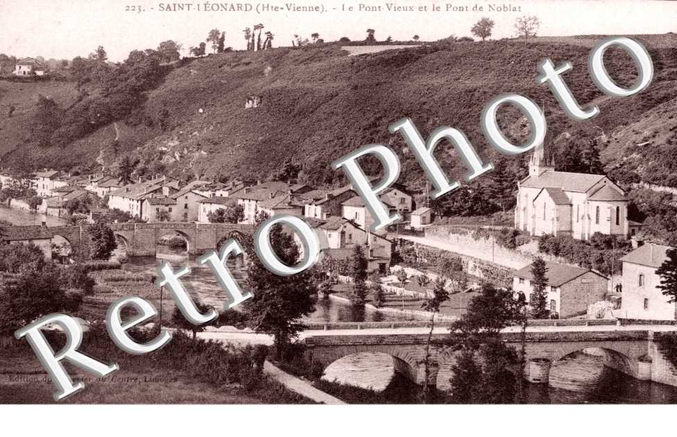 le Pont Vieux et le Pont de Noblat