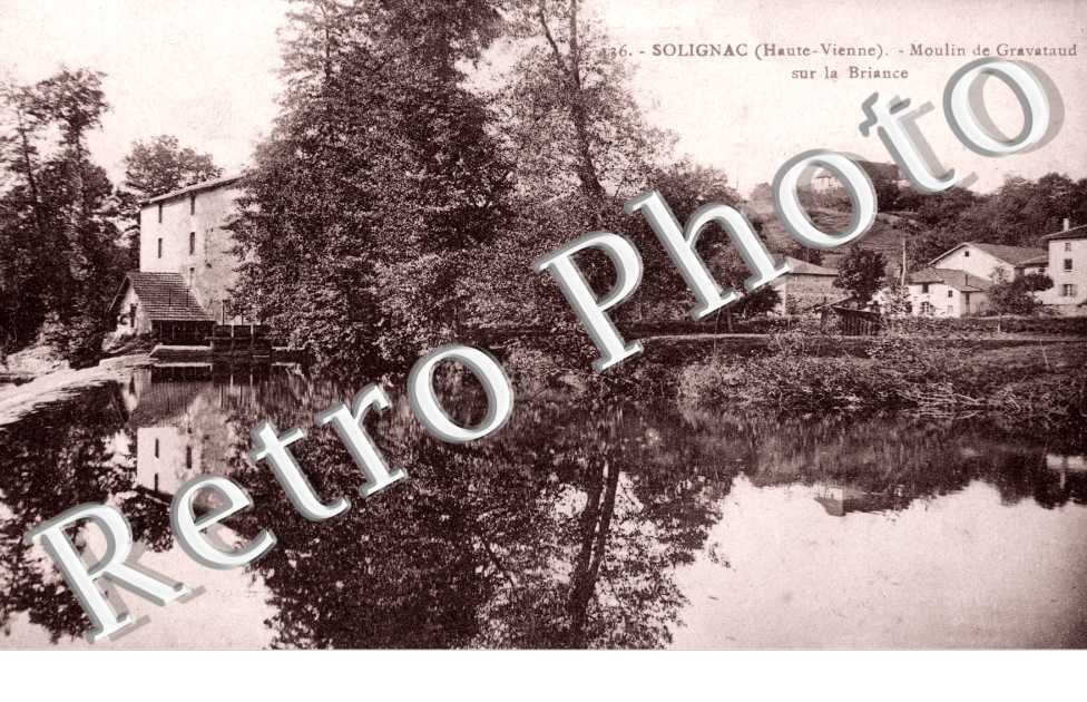 le Moulin de Gravataud sur la Briance