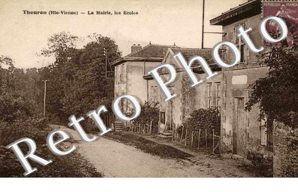 le mairie, les ecoles
