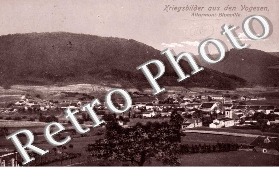 Kriegsbilder aus den Vogesen