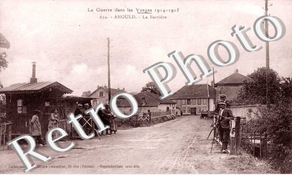 La barriere - guerre des Vosges 1914-15