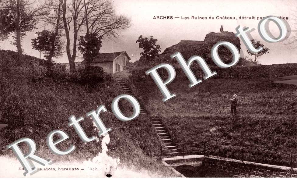Les ruines du chateau