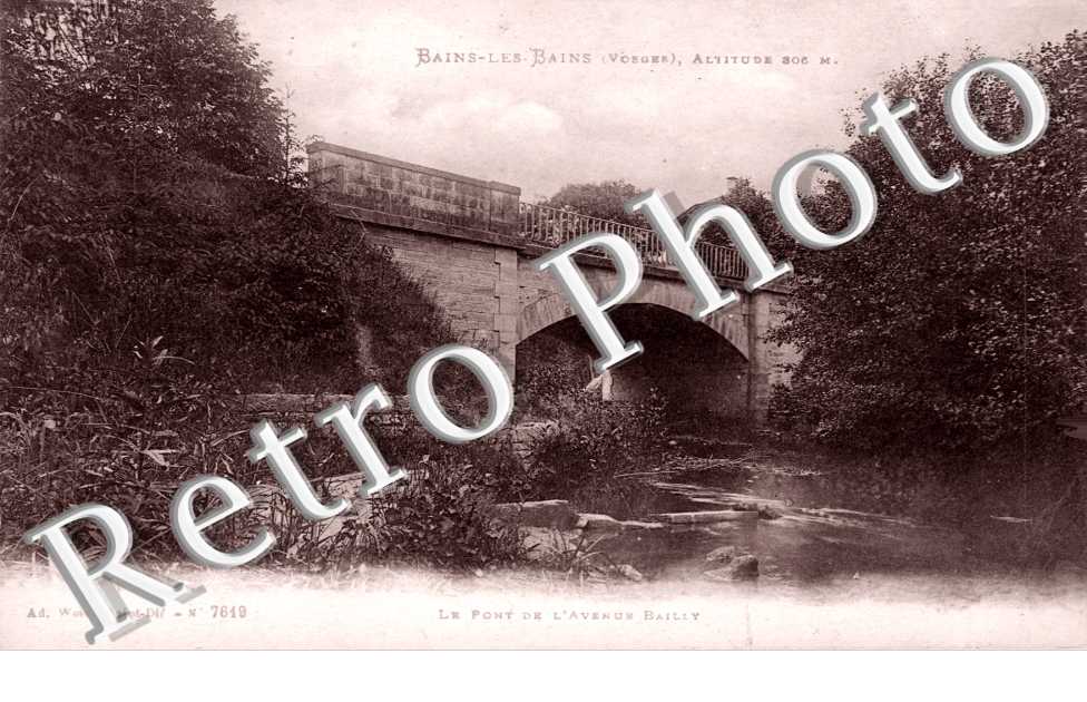 le pont de l'avenue Bailly