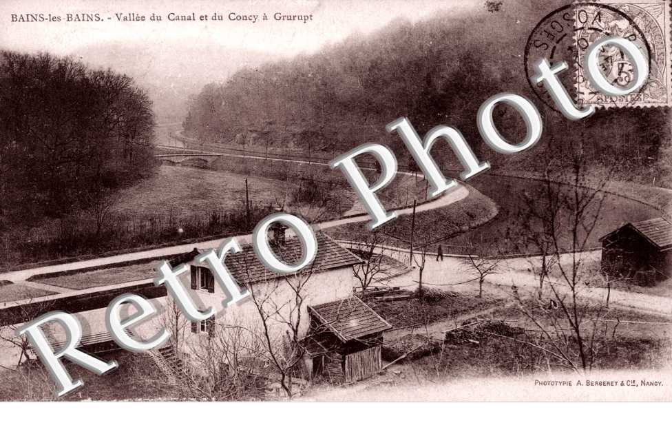 Vallee du canal et du Concy a Grurupt