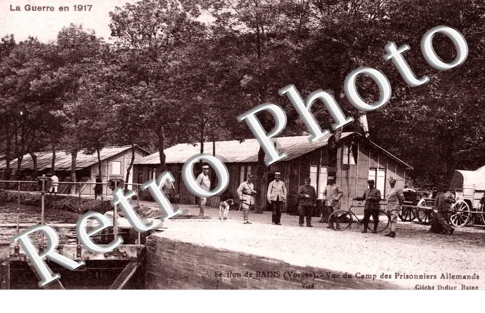 Vue du Camp des Prisonniers Allemands