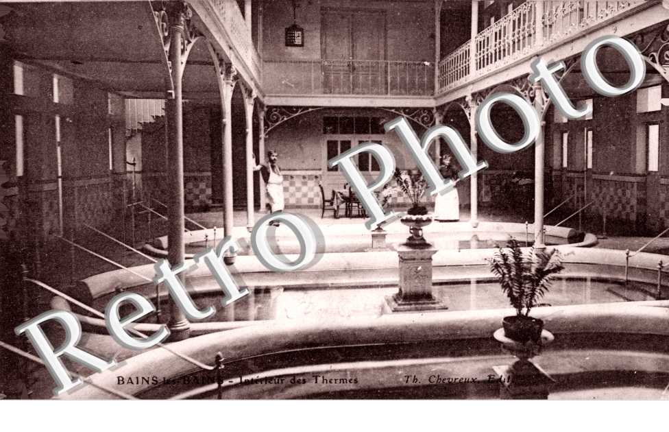l'interieur des thermes