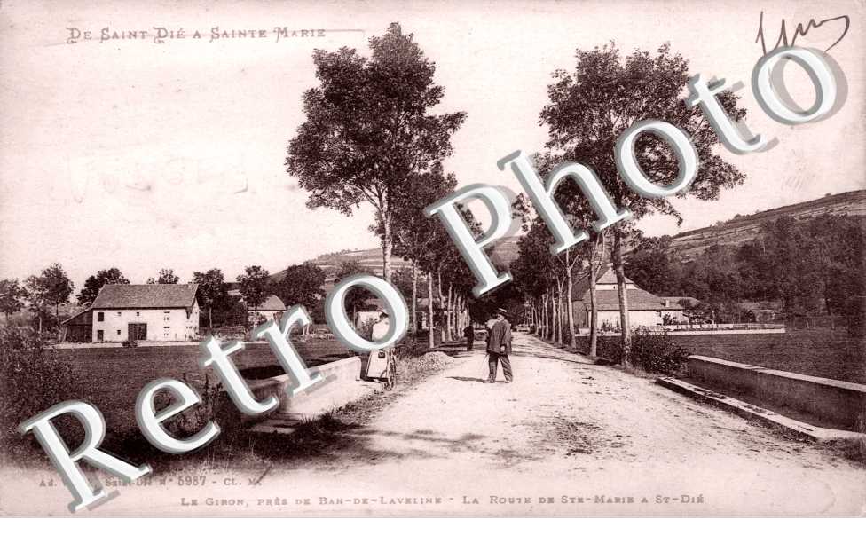 le Giron la route de sainte Marie a st Die