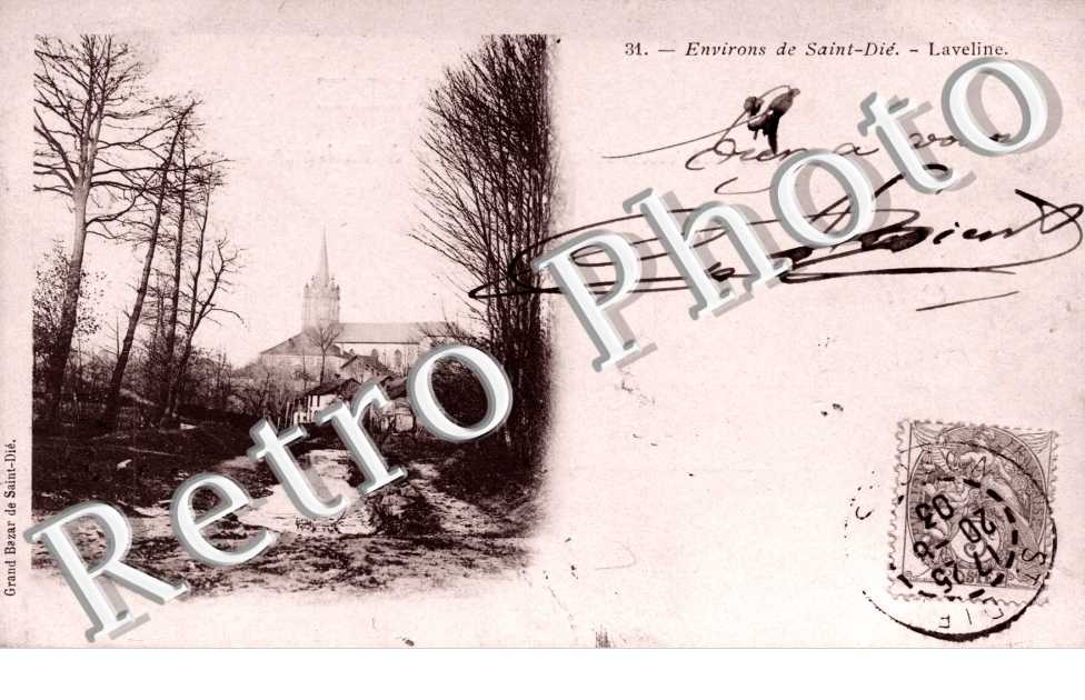 environs de St Die, Laveline