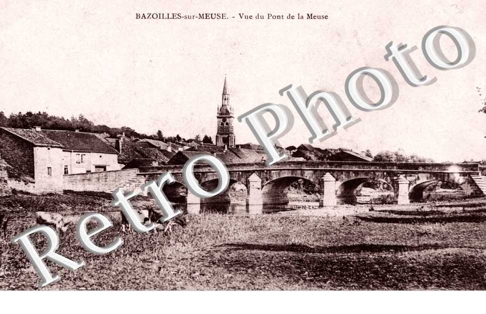 Vue du pont de la Meuse