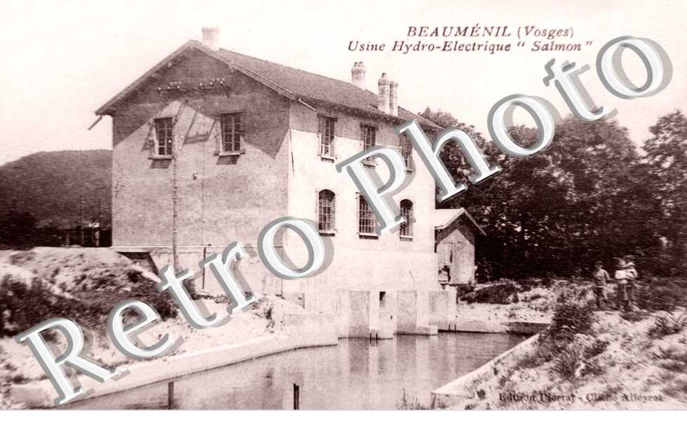 Usine Hydro electrique  Salmon