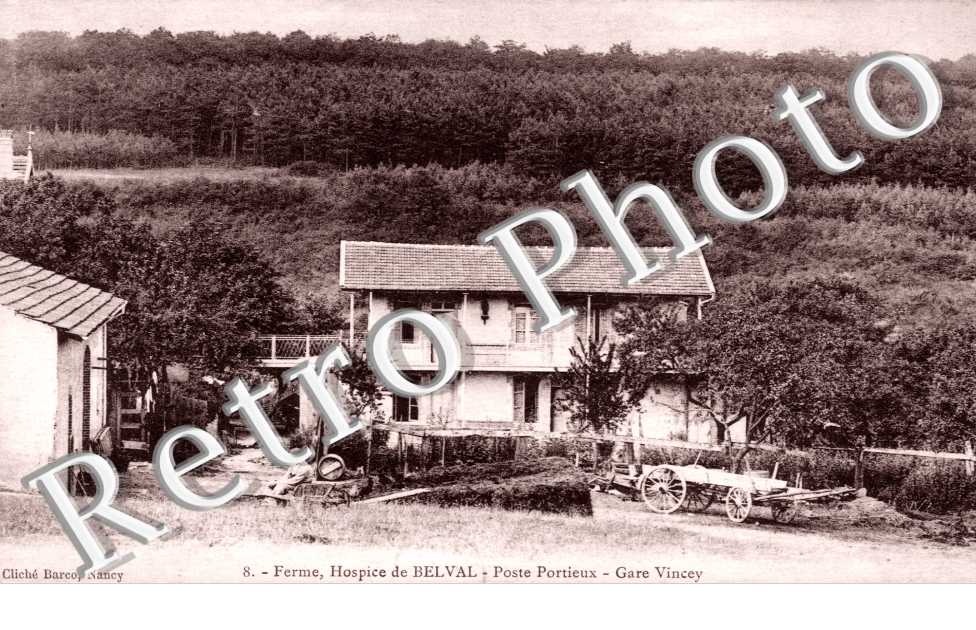 ferme hospice, poste Portieux, gare Vincey