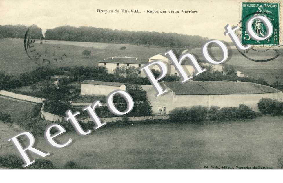 hospice, repos des vieux verriers