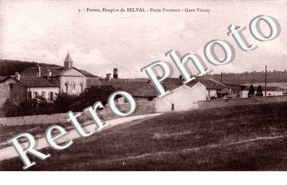 ferme, hospice, poste Portieux, gare vincey