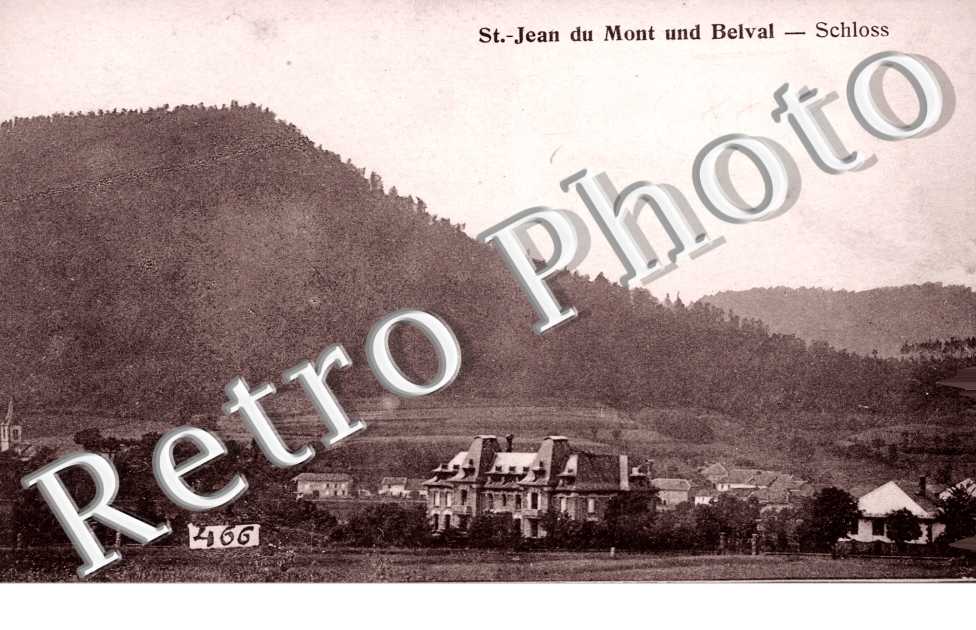 St-Jean du Mont - schloss - feldpostkarte
