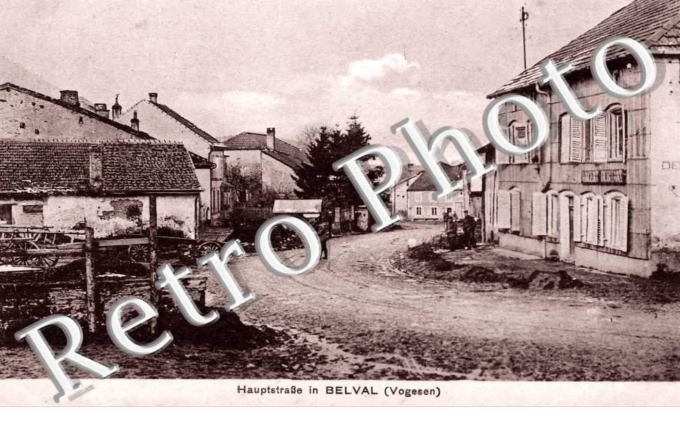 Hauptstrasse - feldpostkarte