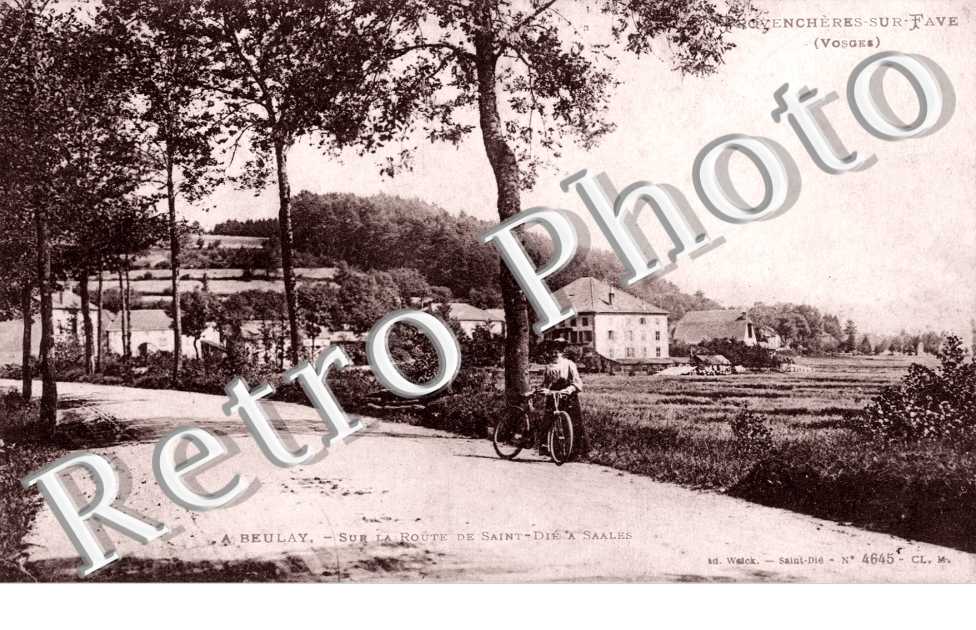 Sur la route de st-Die