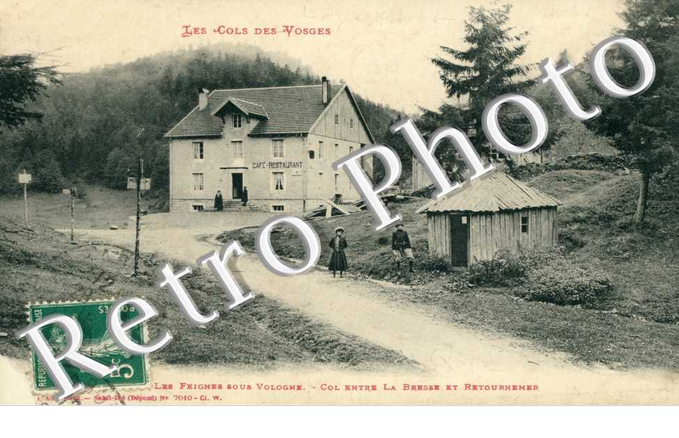 les Cols des Vosges, les Frignes sous Vologne, Col entre La Bresse et Retournemer