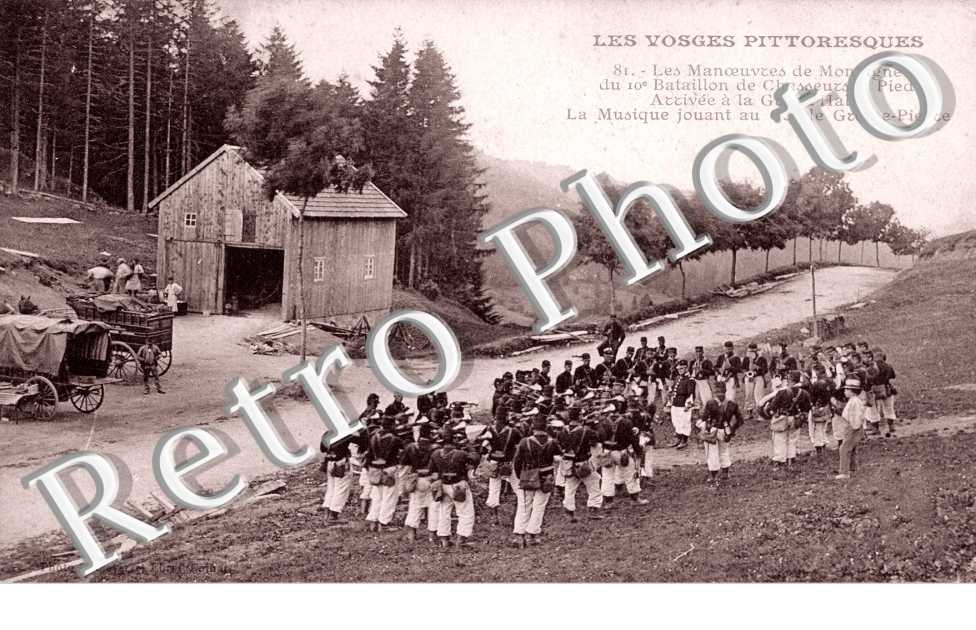 Manoeuvres de Montagne du 10eme bataillon de chasseurs a pied, Col de Grosse Pierre