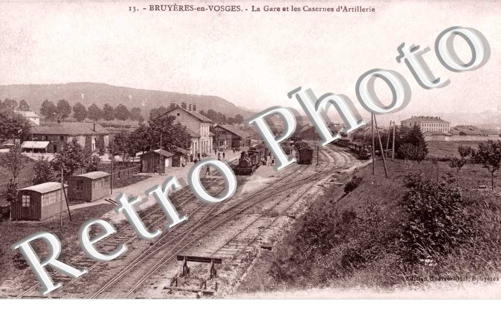 La Gare et les Casernes d'Artillerie