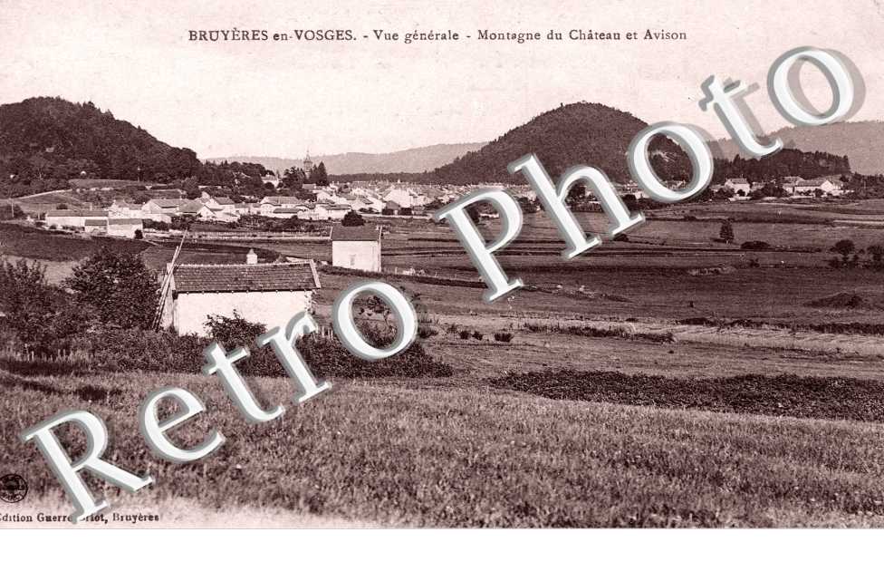 Vue Generale - Montagne du Chateau et Avison