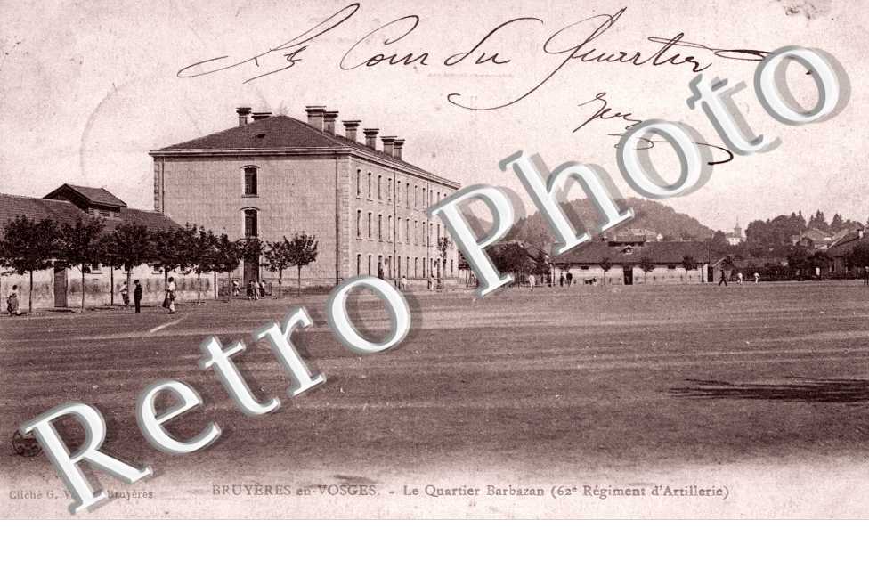 le quartier Barbazan - 62e regiment d'artillerie