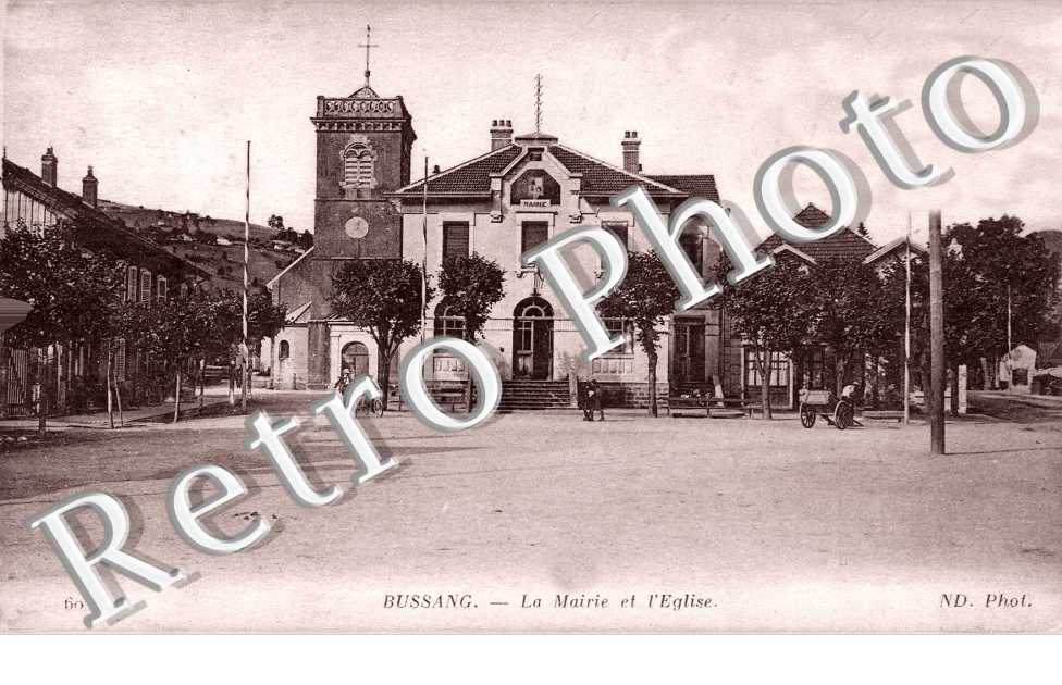 la mairie et l'eglise