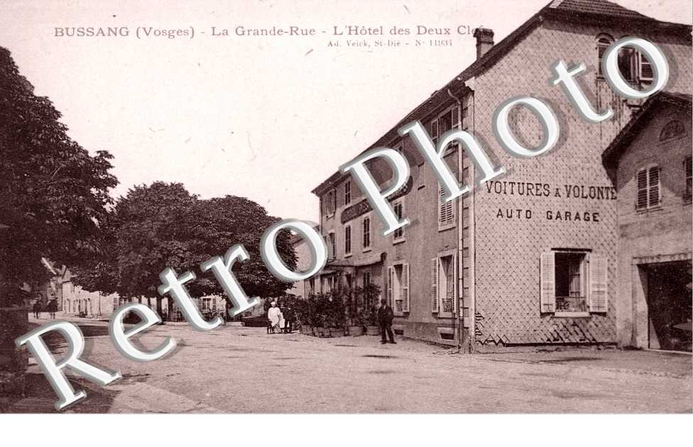 la grande rue  L'hotel des deux Clefs