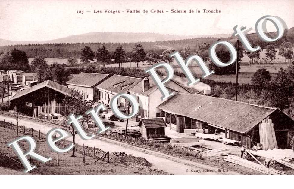 Vallee de Celles, Scierie de la Trouche