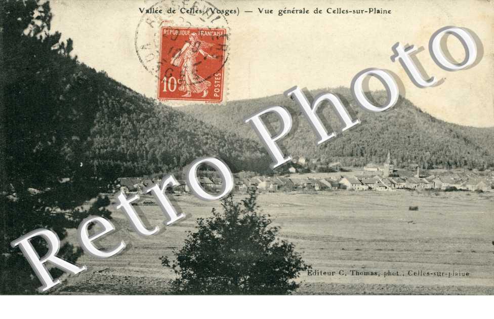 Vue Generale de Celles-sur-Plaine