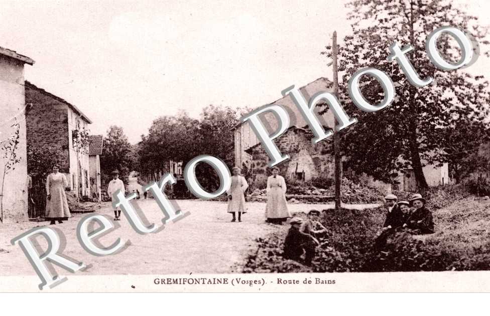 Gremifontaine, Route de Bains