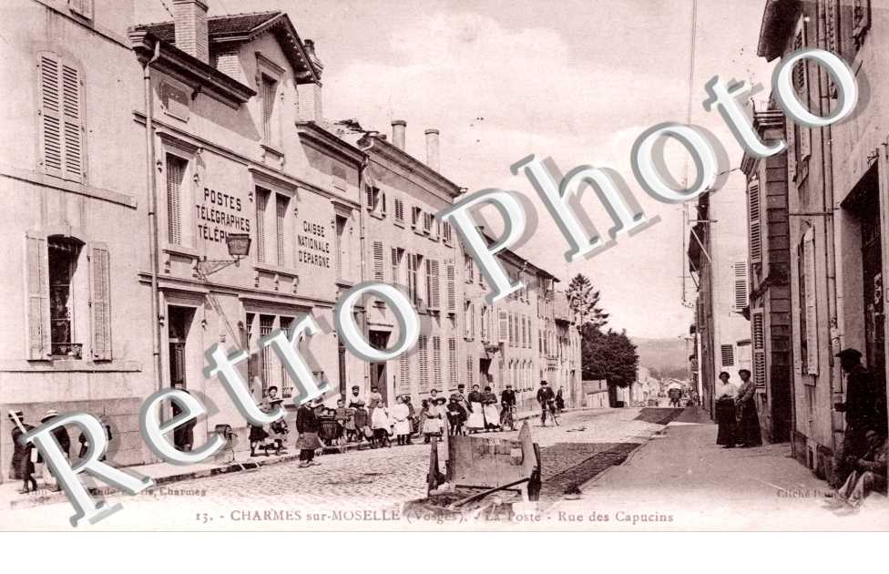 Charmes-sur-Moselle, la Poste, Rue des Capucins