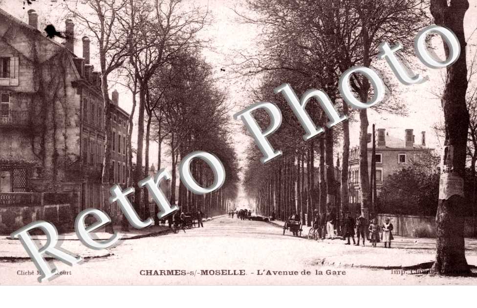 Charmes-sur-Moselle, l'Avenue de la Gare
