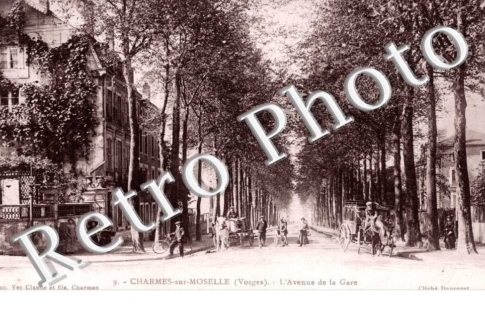 Charmes-sur-Moselle, l'Avenue de la Gare