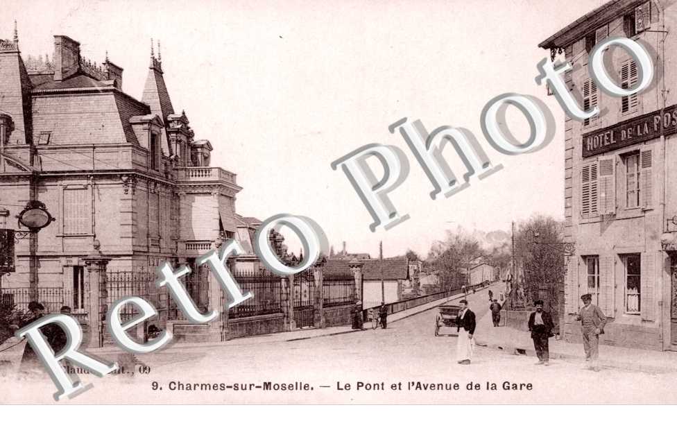 le Pont et l'Avenue de la Gare