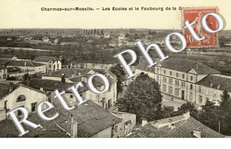 les Ecoles et le Faubourg de la Gare