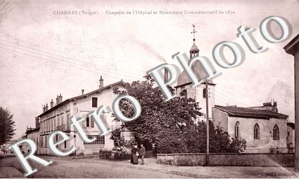 Chapelle de l'Hopital et Monument Commeoratif de 1870