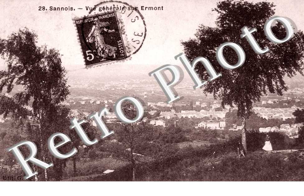 Vue generale sur Ermont