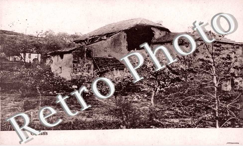 ( maison en ruines)