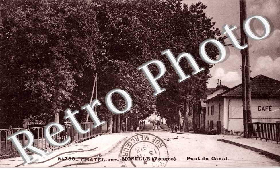 Pont du canal.