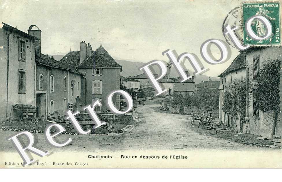 rue en dessous de l'eglise