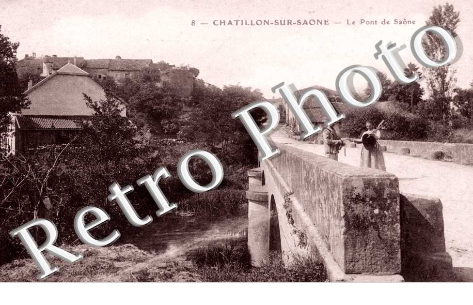 Le pont de Saone