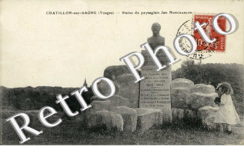 Statue du Paysagiste Jan Monchablon