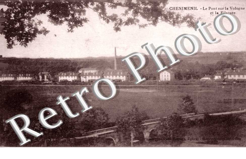 Le Pont sur la Vologne et la Filature